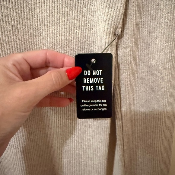 Express Gray Turtleneck Long Sleeve Sweater Dress - Picture 4 of 6